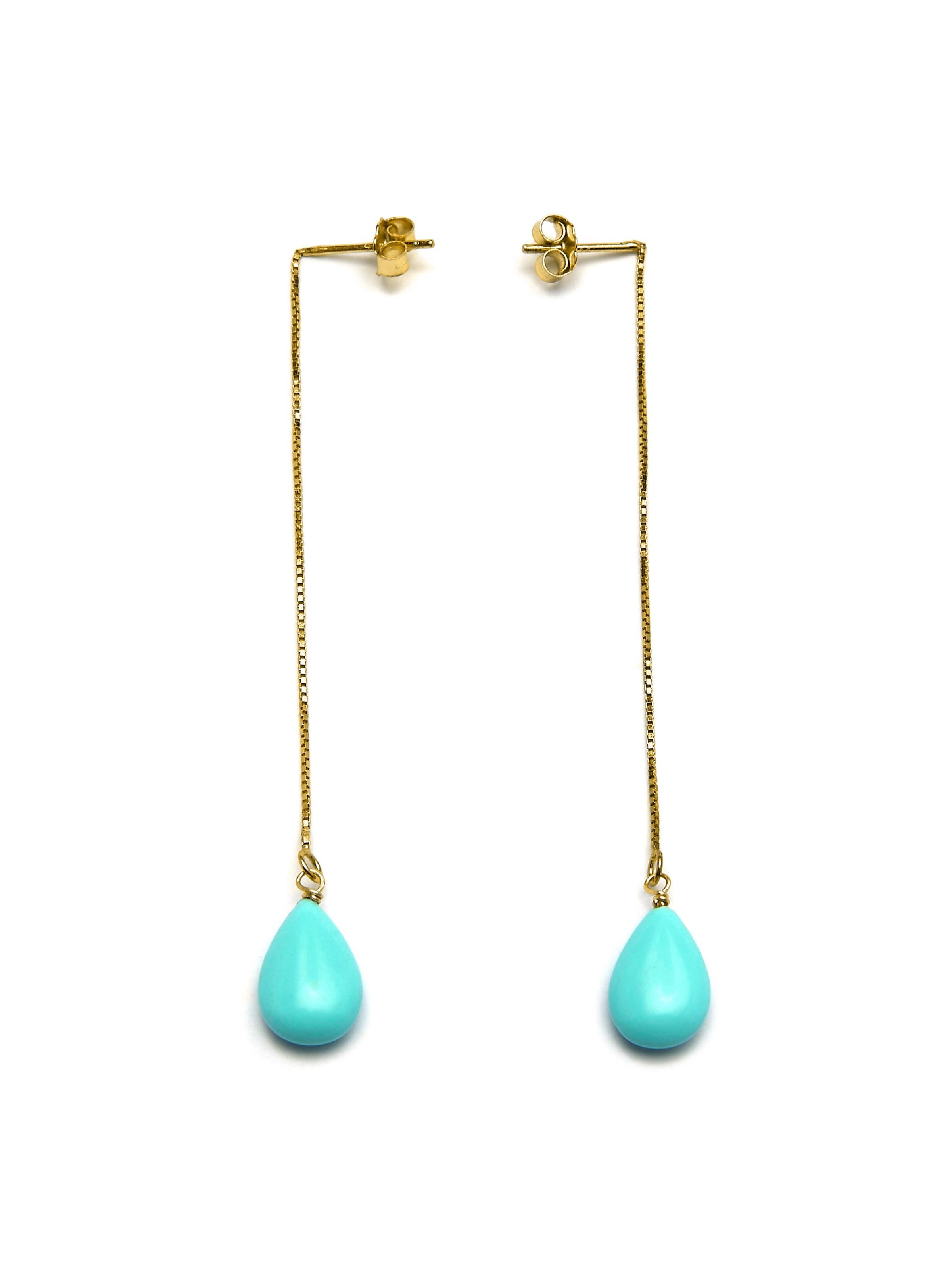 Orecchini 'Zoqoyi' di Luxenter in blu