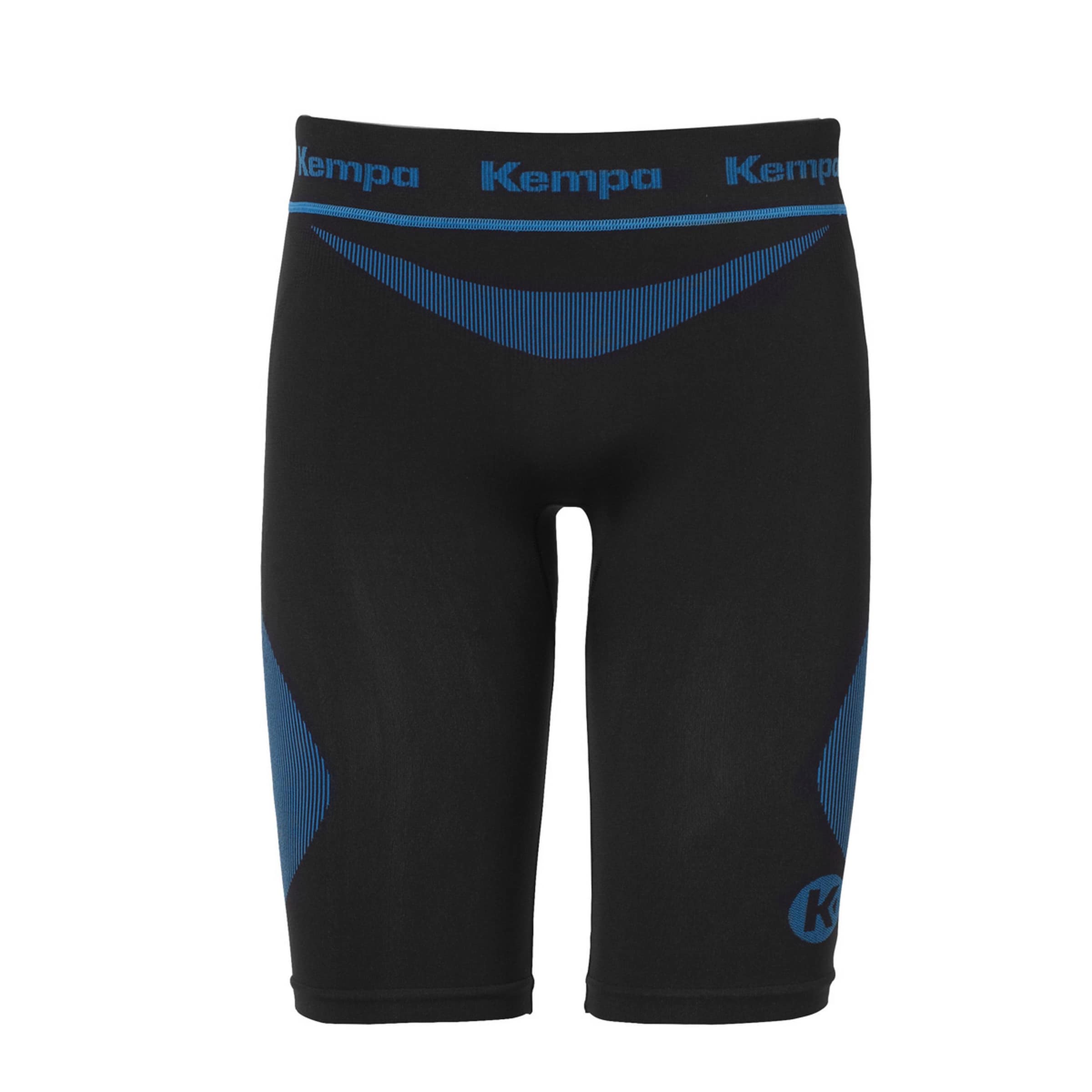KEMPA Skinny Sportshorts 'Attitude Pro' in Schwarz: Vorderseite