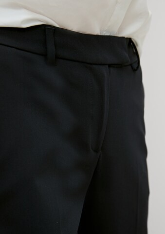 Coupe slim Pantalon chino COMMA en noir