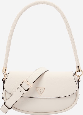 GUESS - Mala de ombro 'Danya' em branco: frente