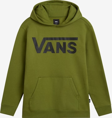 Felpa 'Classic II' di VANS in verde: frontale