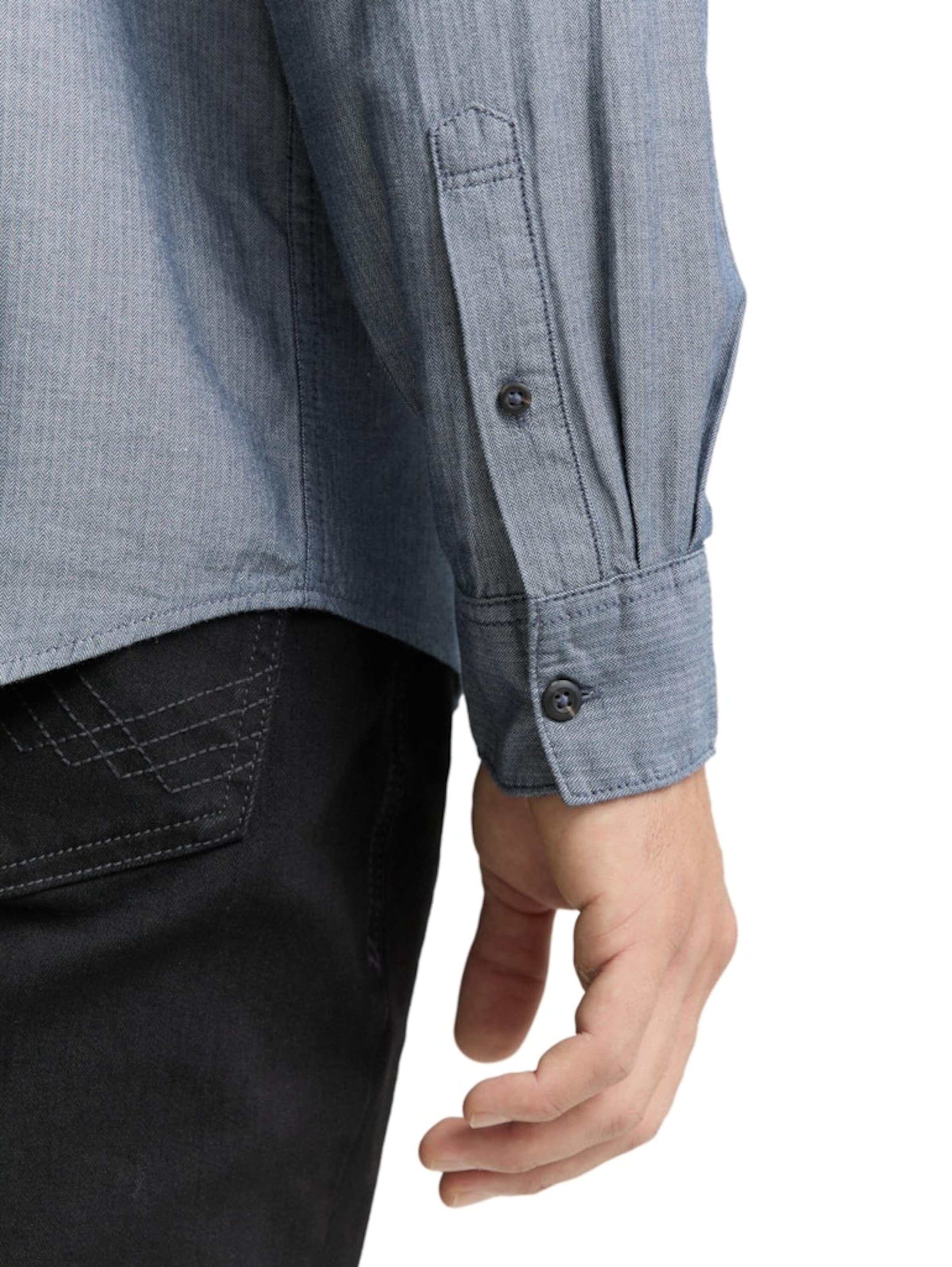 TOM TAILOR Regular fit Πουκάμισο σε μπλε