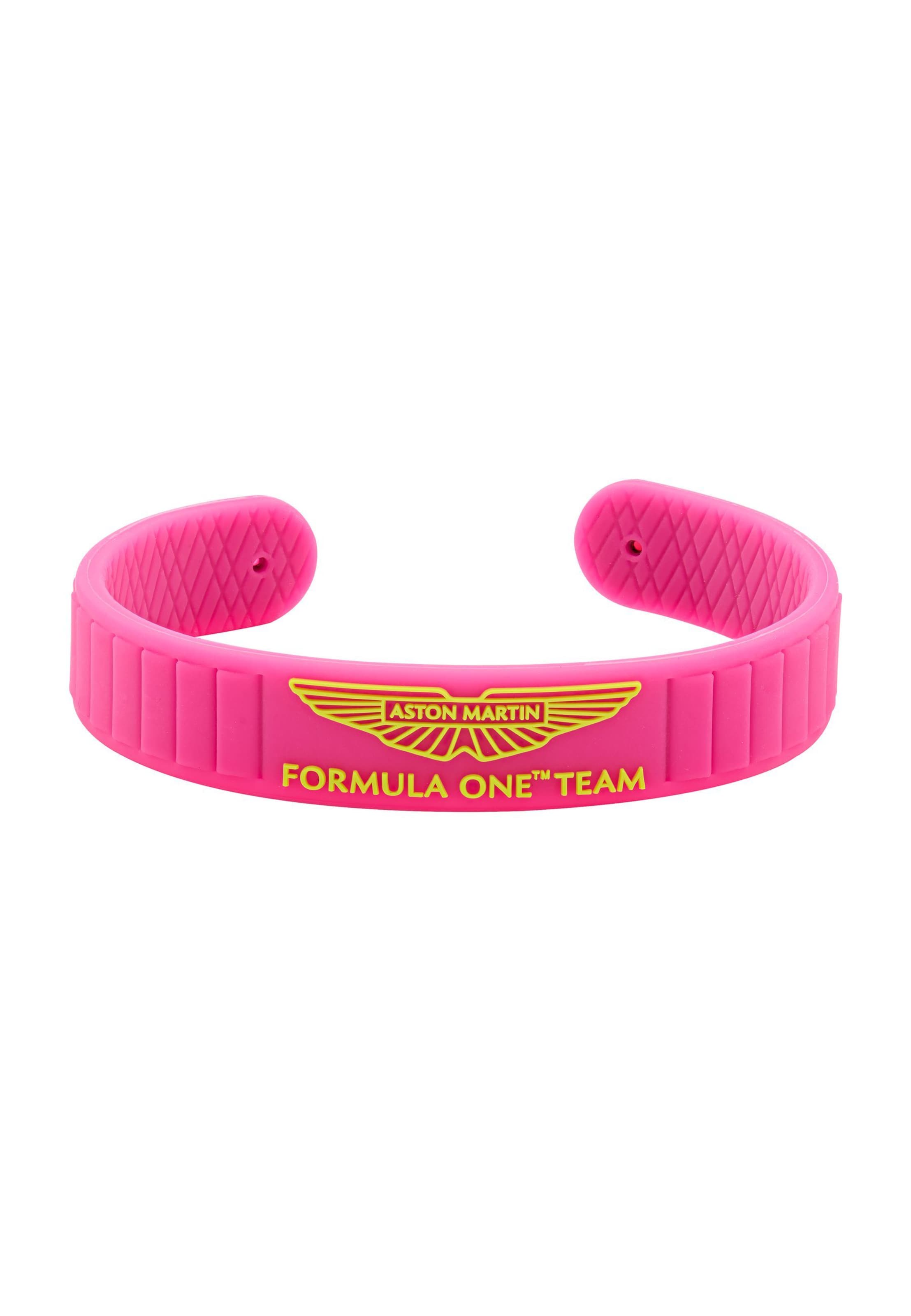 Aston Martin Aramco Formula One™ Team Armband in Roze: voorkant
