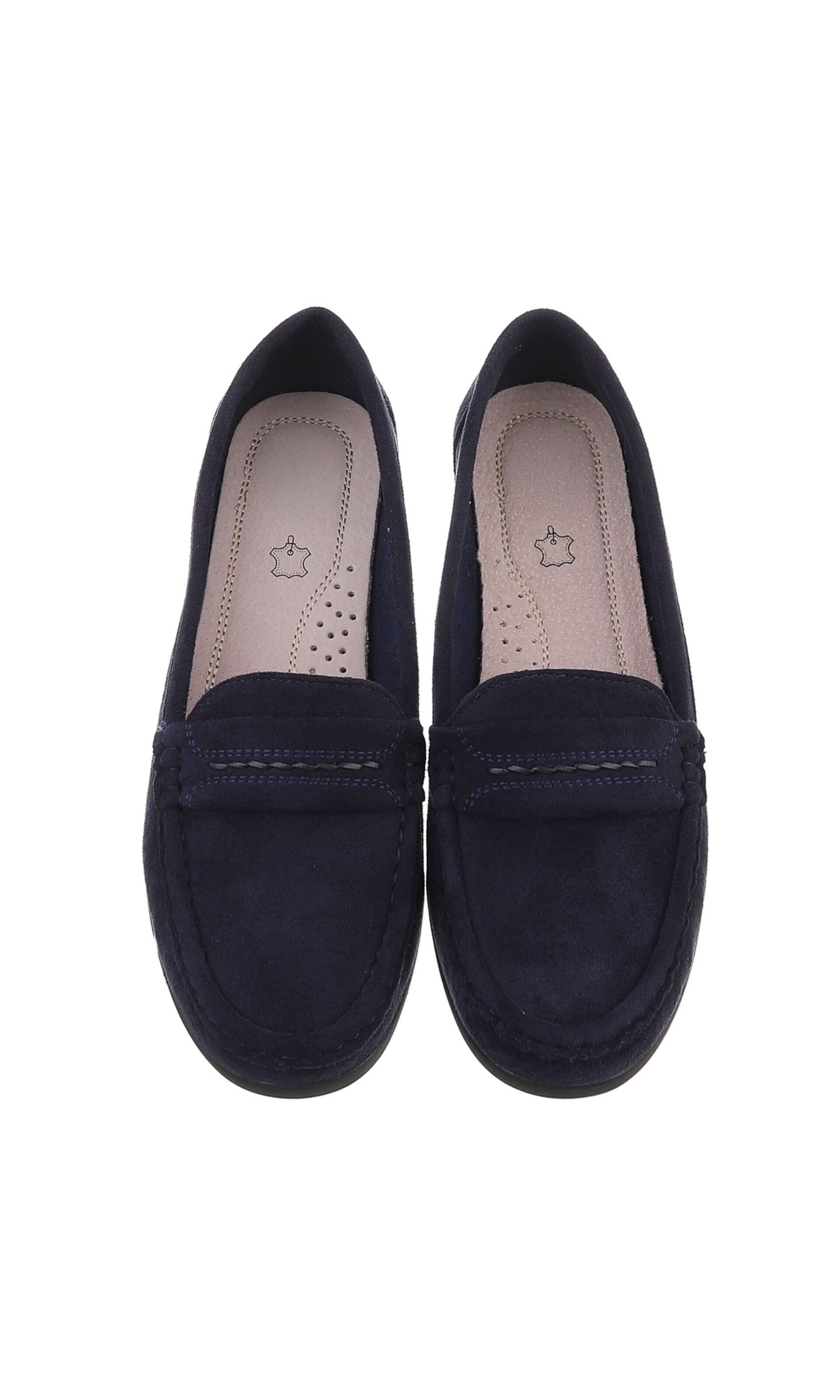Ital-Design Mokassin in Blau