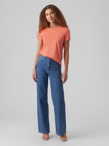 VERO MODA - Camiseta en naranja