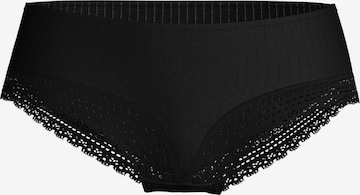 CALIDA Boyshorts 'Etude Ajours' in Black: front