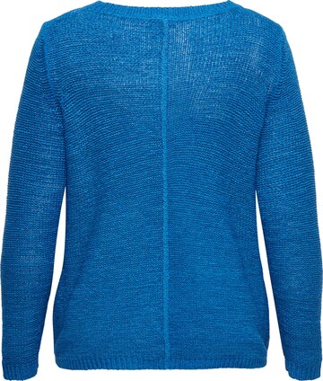 ONLY Carmakoma Sweater 'Foxy' in Blue