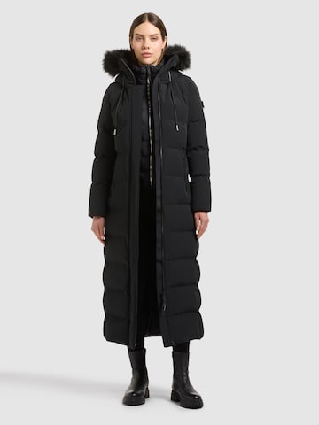 khujo - Abrigo de invierno 'Pheadra' en negro