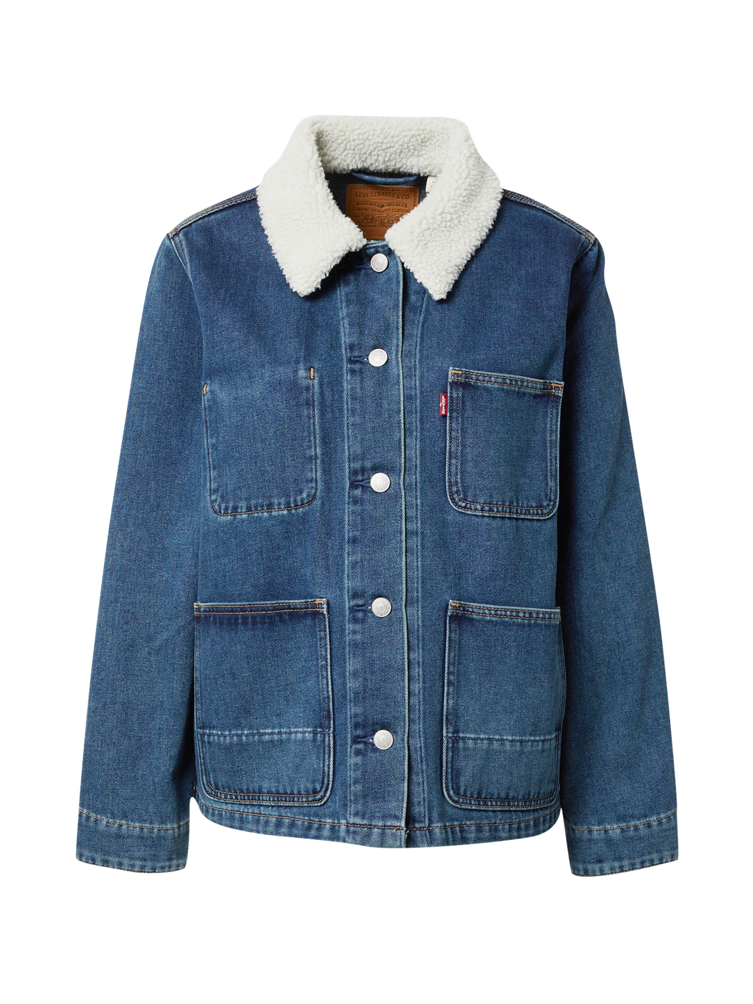 LEVI'S ® Prechodná bunda - Modrá: predná strana