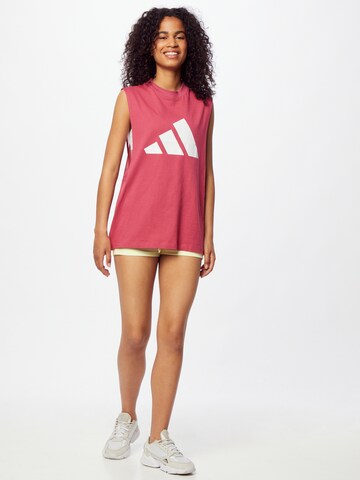 ADIDAS SPORTSWEAR Skinny Športový top - ružová