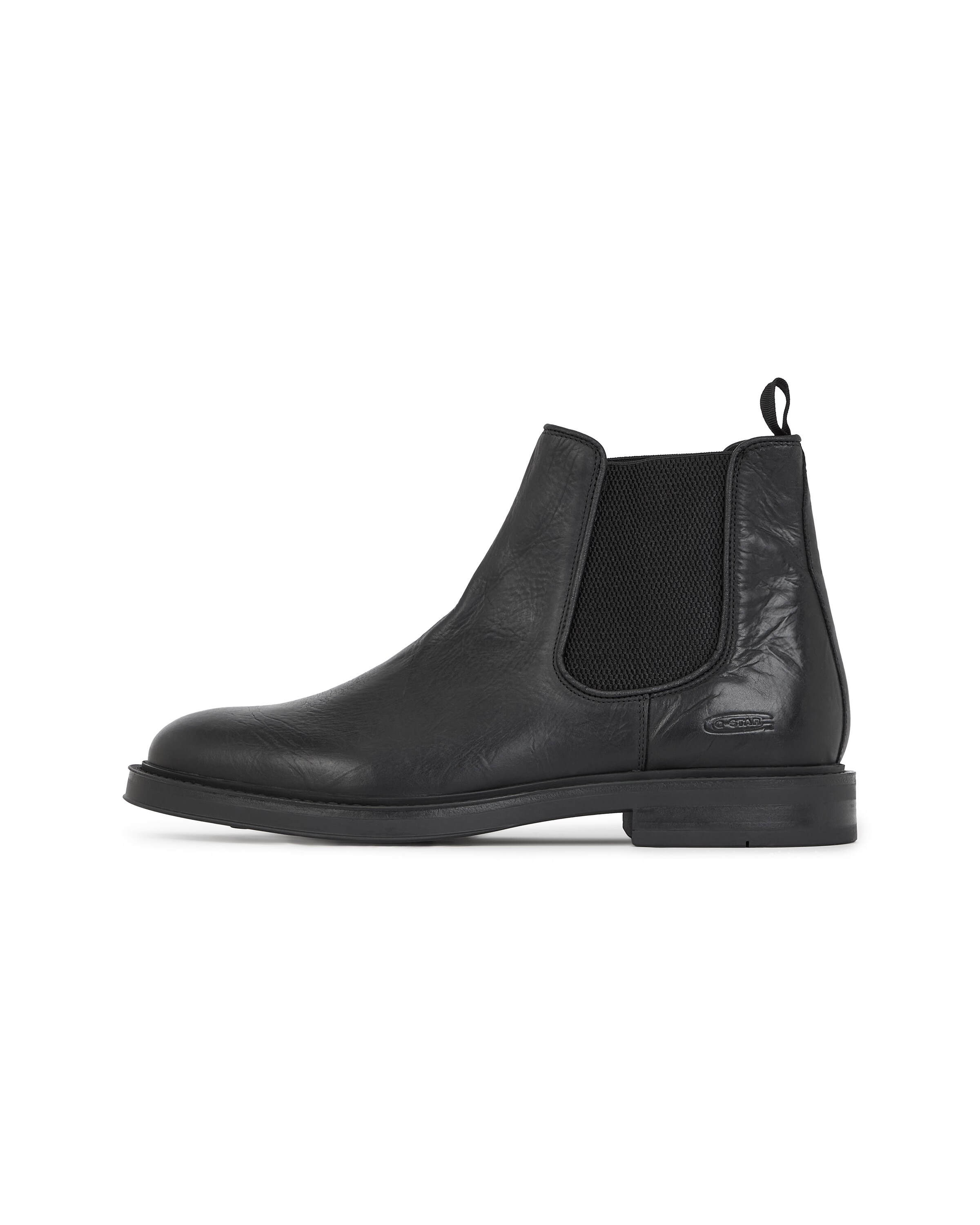 G-STAR Chelsea boots 'Eton Mid Chelsea Boot' in Black: front
