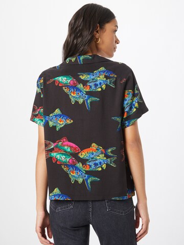 Obey Blouse 'FISHBOWL' in Black