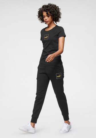 PUMA Shirt in Zwart