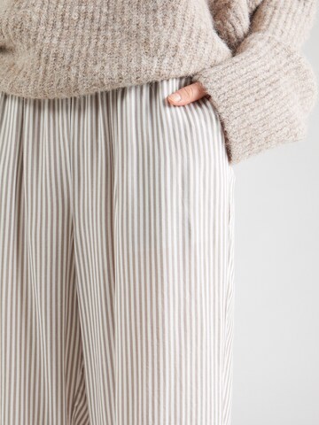 VERO MODA Wide Leg Hose 'VMBUMPY' in Weiß