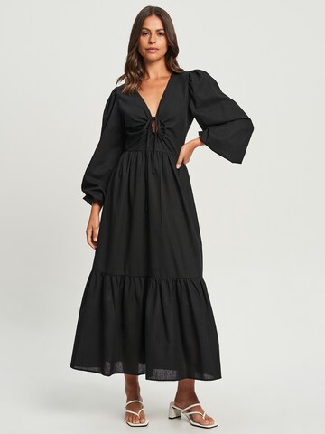 Robe 'ALISA' Calli en noir : devant