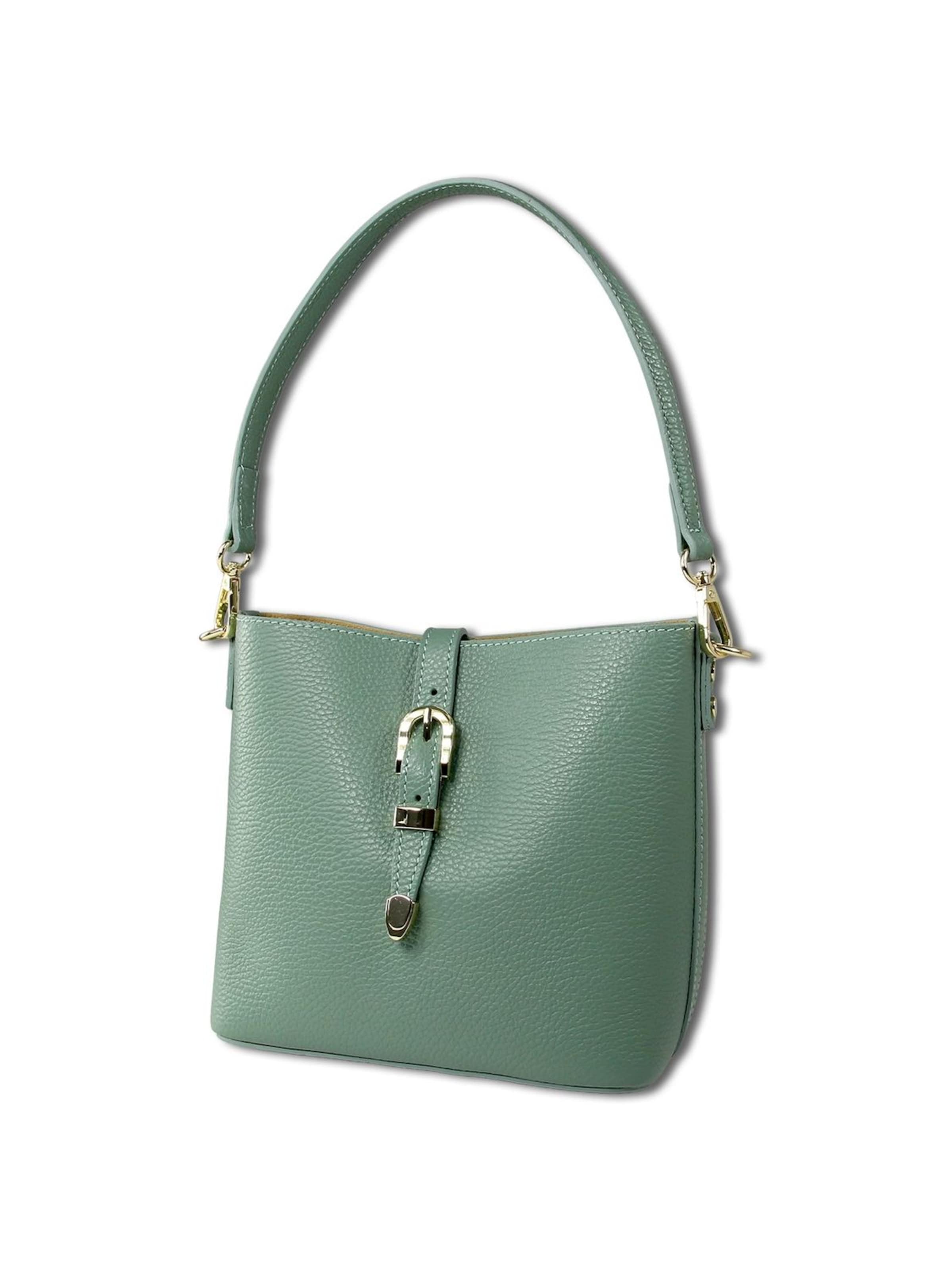 Sac bandoulière Toscanto en vert : devant