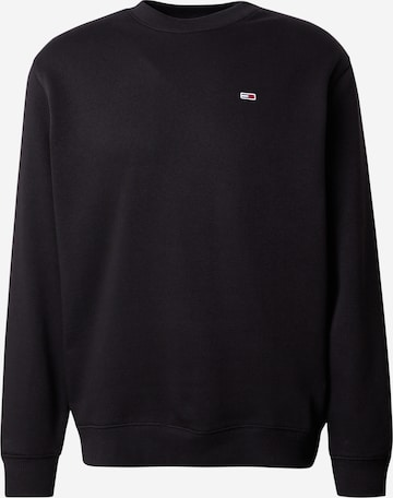 Felpa di Tommy Jeans in nero: frontale