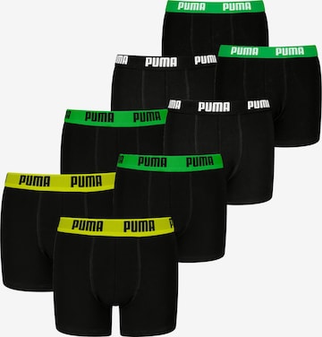 PUMA - Calzoncillo en negro: frente