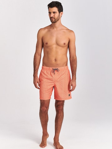 Shiwi Badeshorts in Orange