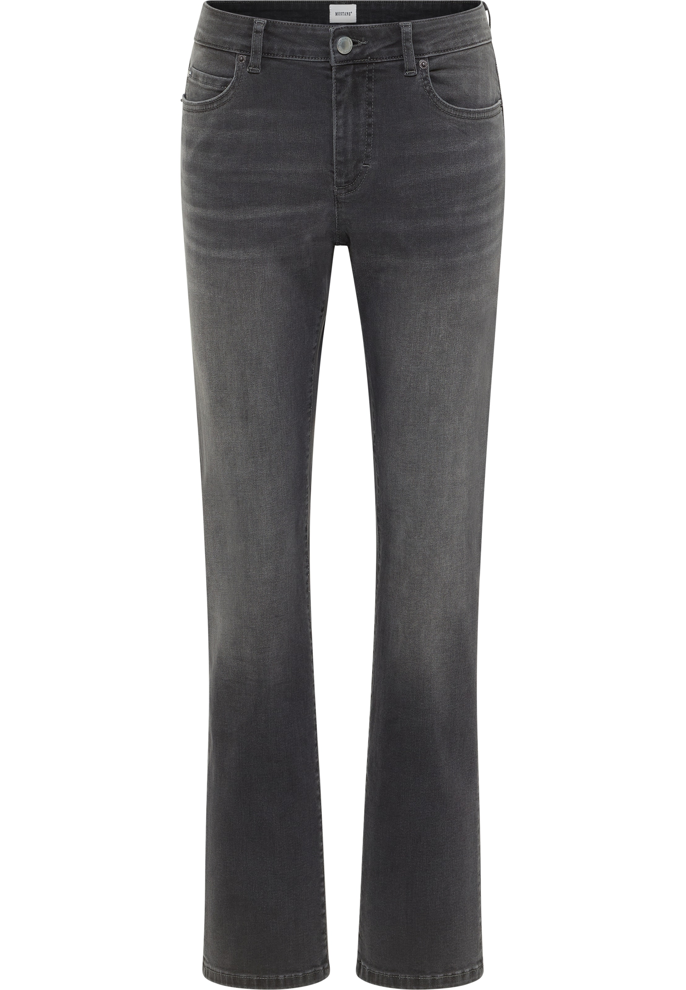MUSTANG Regular Jeans in Grau: Vorderseite