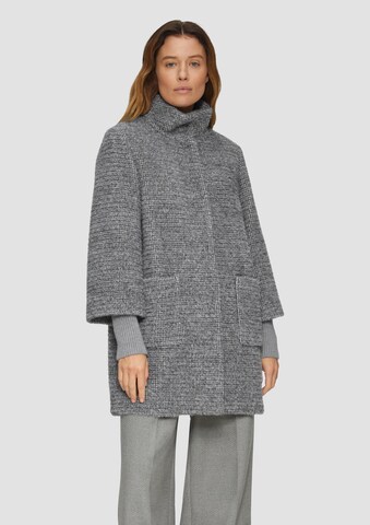 s.Oliver BLACK LABEL Mantel in Grau: Vorderseite