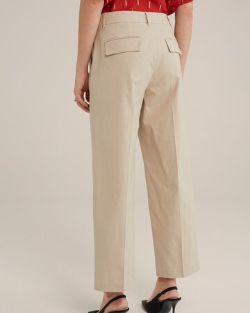 WE Fashion Regular Broek in Beige