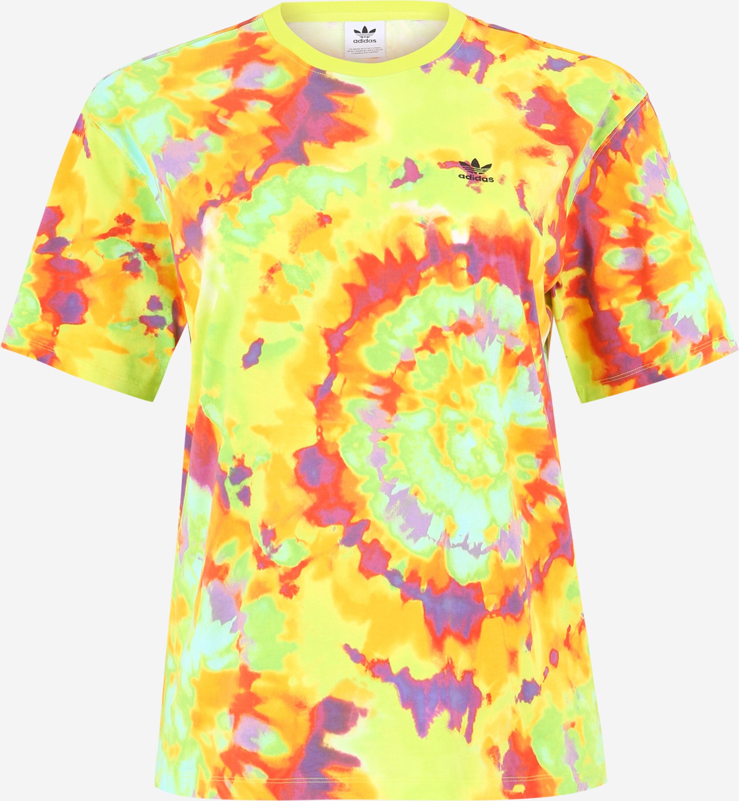 ADIDAS ORIGINALS T Shirt in Neongelb ABOUT YOU