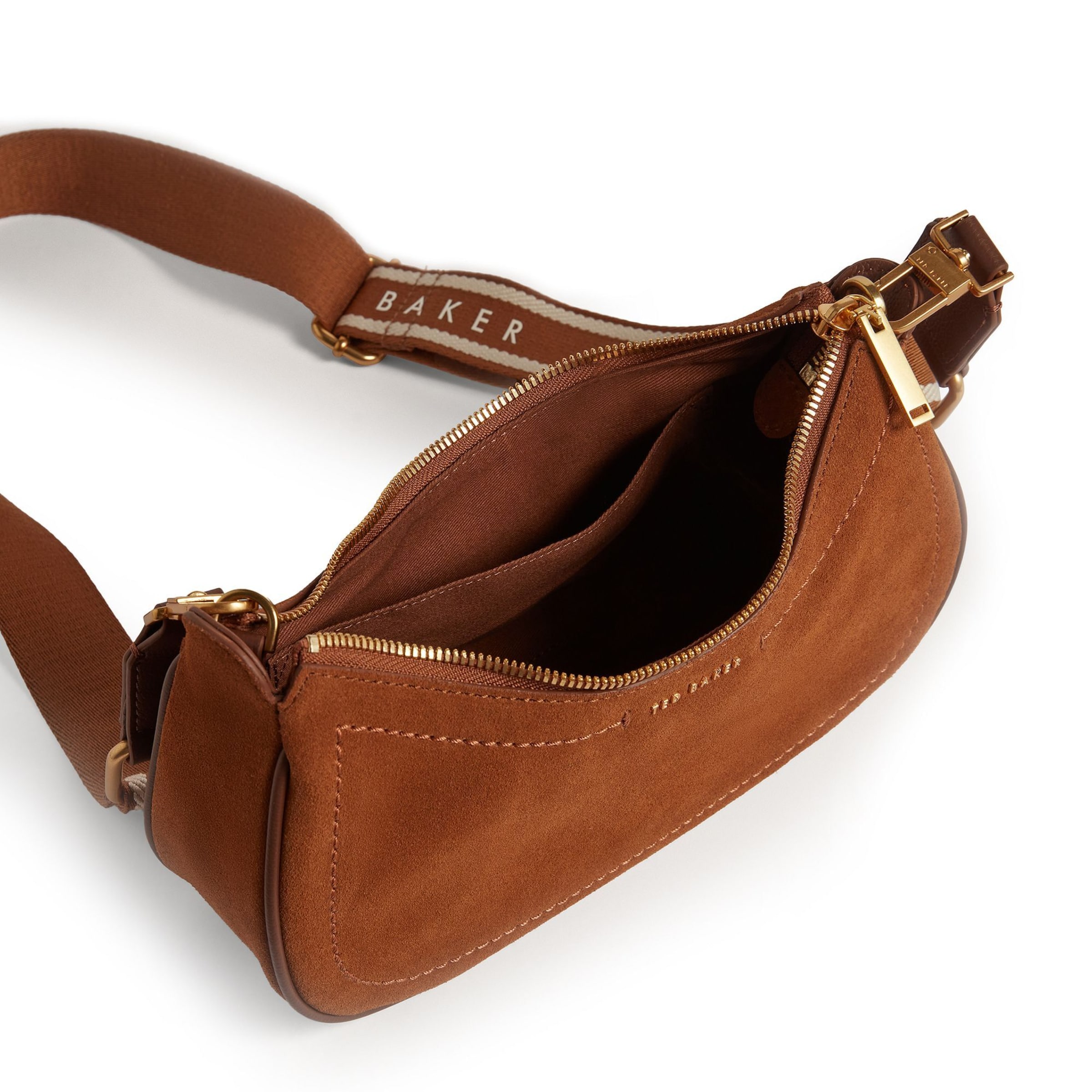 Ted Baker Schoudertas in Bruin