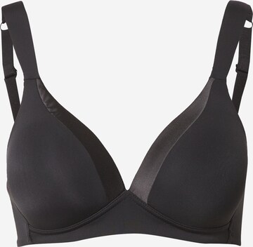 T-shirt Reggiseno di NATURANA in nero: frontale