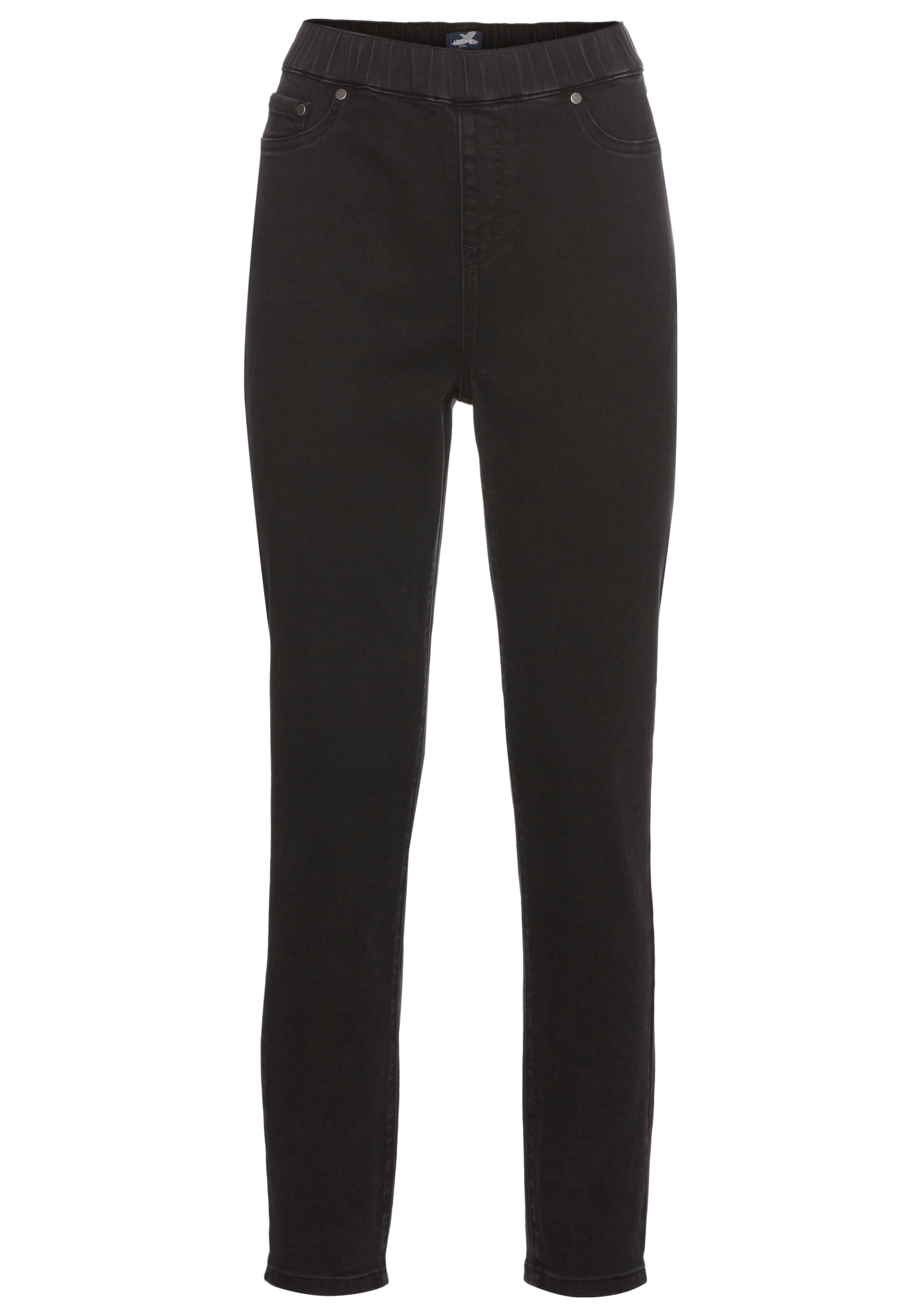 ARIZONA Skinny Jeans in Schwarz: Vorderseite