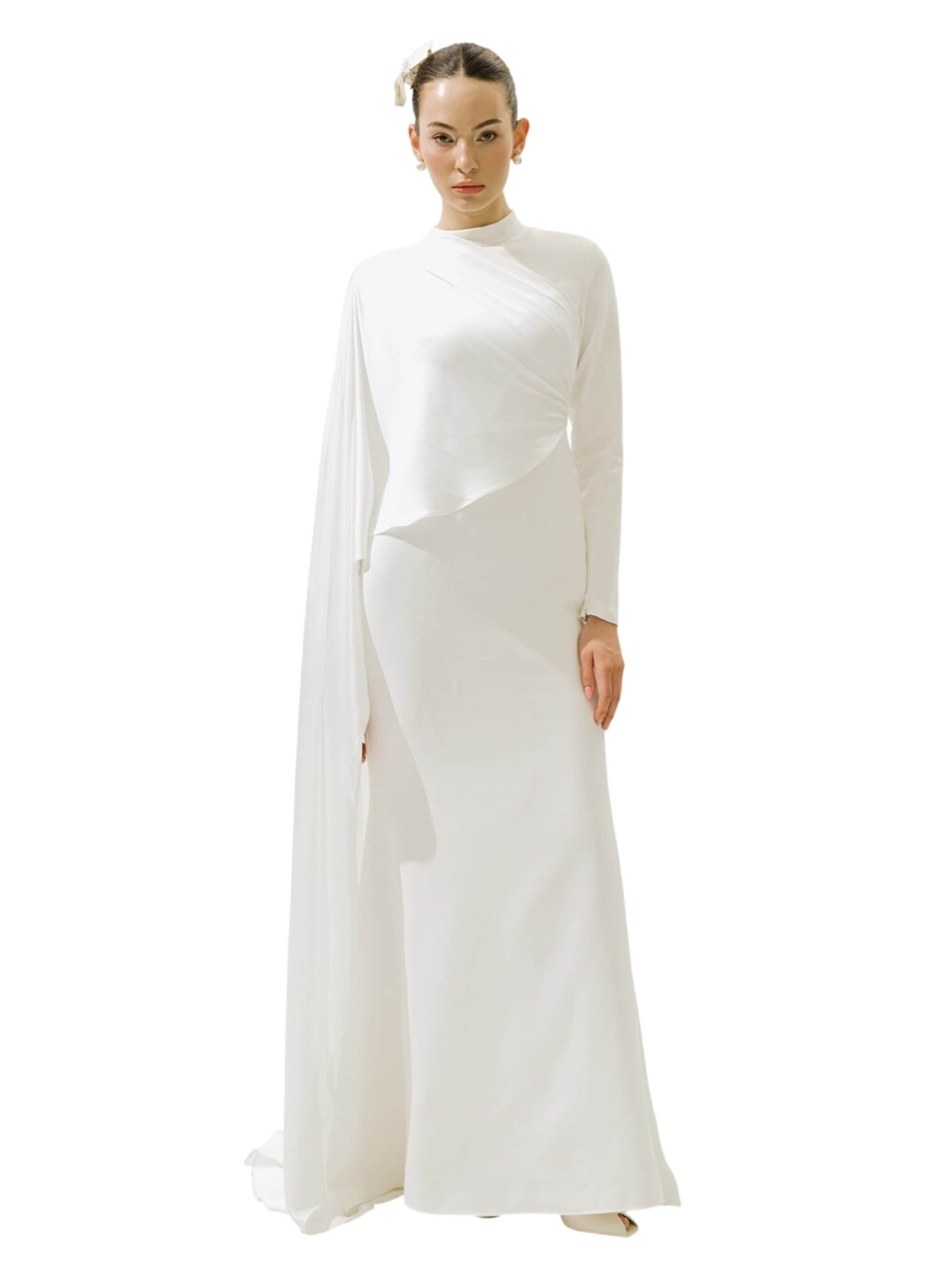 MANUKA Jurk in Beige