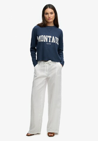 Superdry & Co Sweatshirt 'Athletic Essential' in Blauw