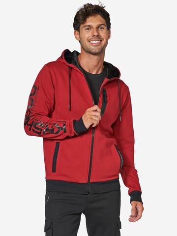 KOROSHI - Chaqueta de entretiempo en rojo: frente