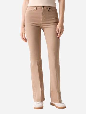 BOGNER Flared Jeans 'Devin' in Beige: Vorderseite