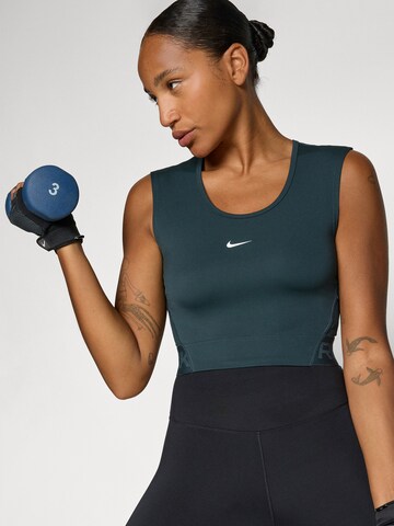 NIKESportski top 'Nike Pro' - zelena boja