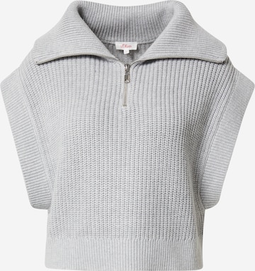 s.Oliver Trui in Grijs: voorkant