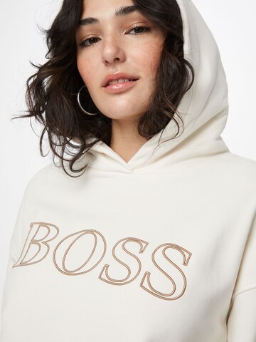 BOSS Sweatshirt 'Efessa' in White