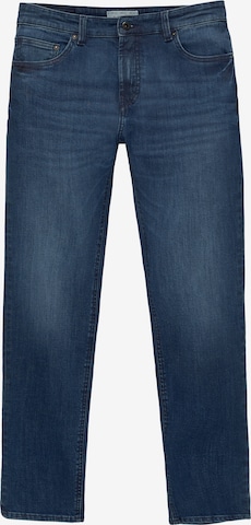 Pull&Bear Regular Jeans in Blauw: voorkant