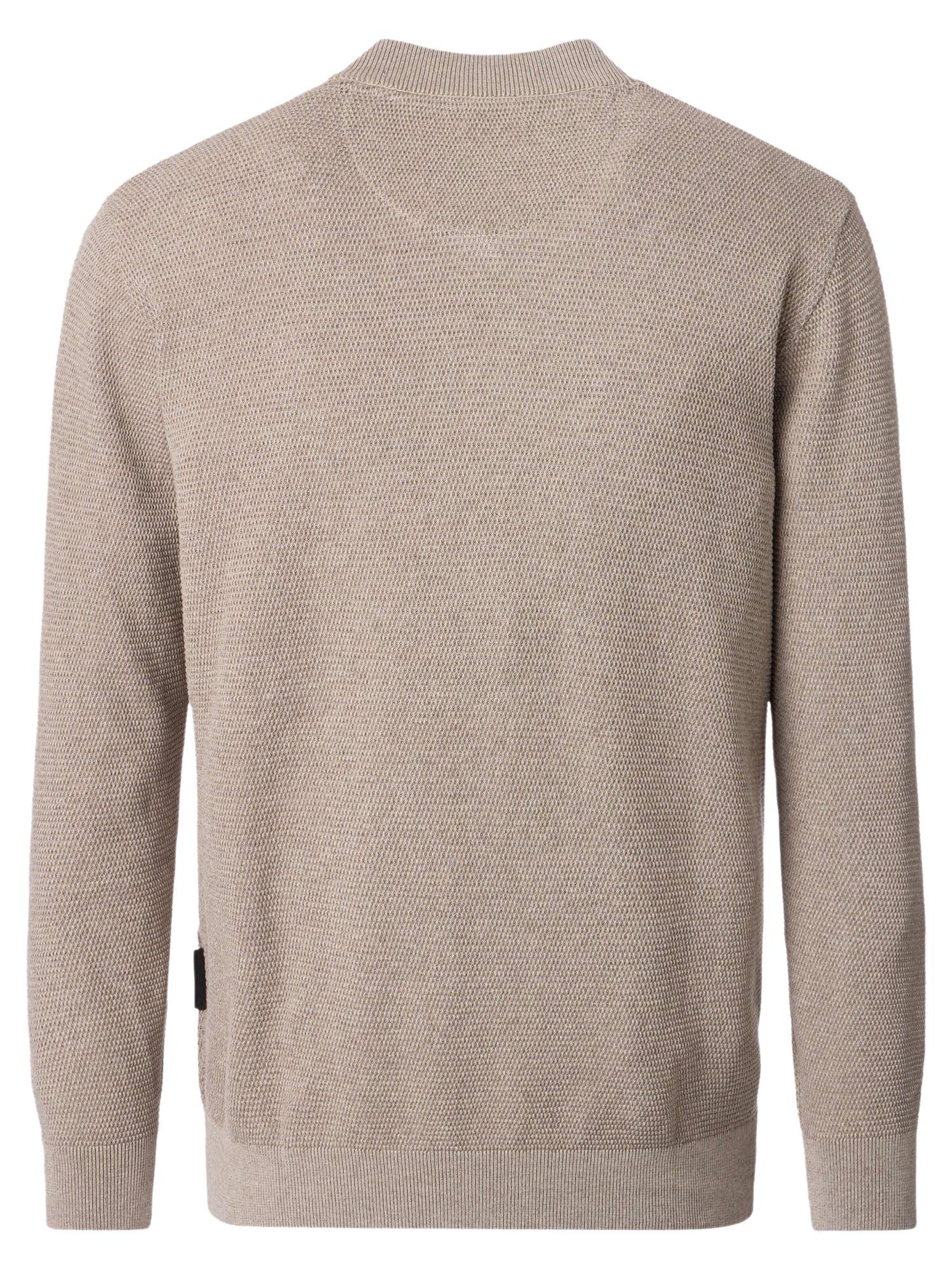 CASAMODA Knit Cardigan 'Basic' in Beige