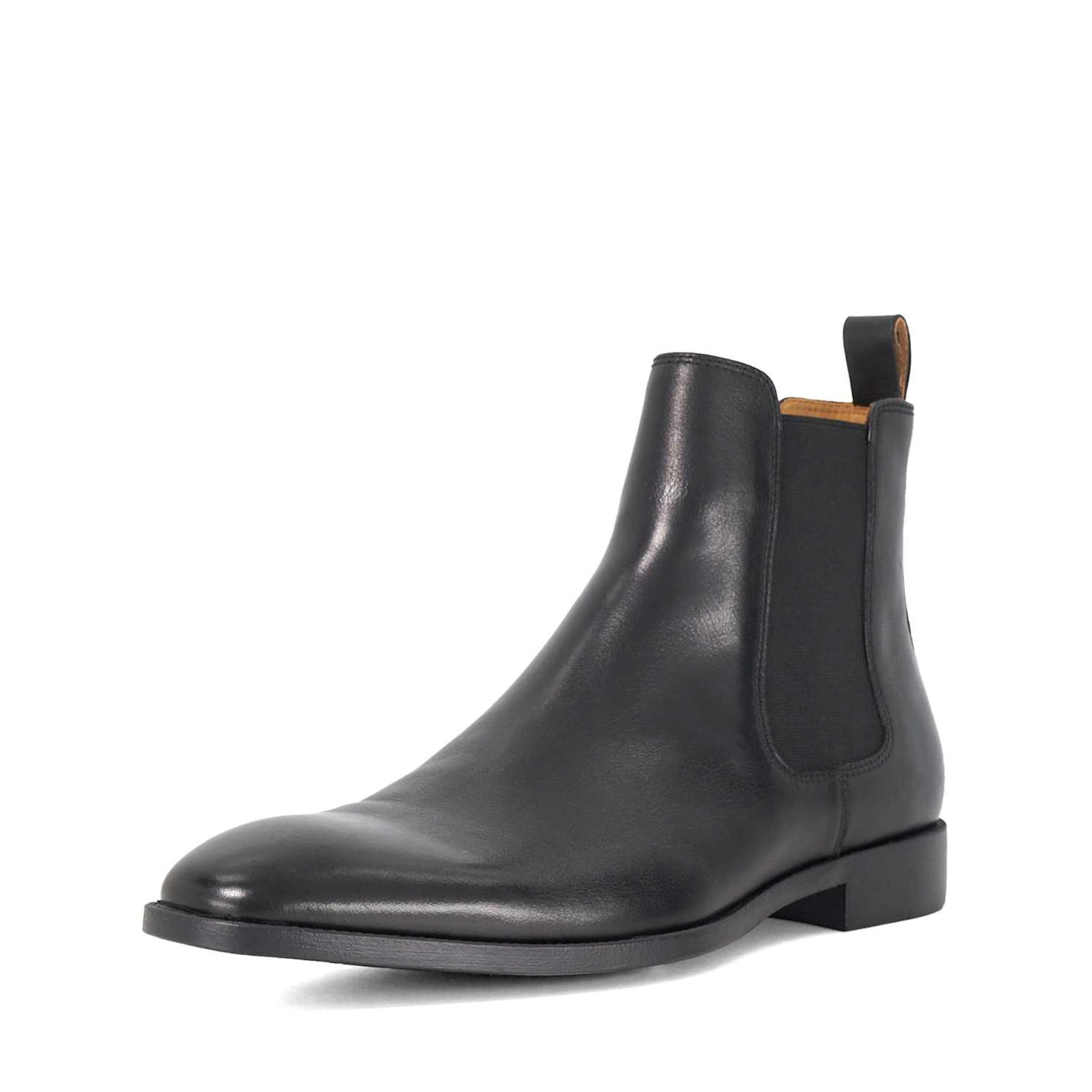 Chelsea Boots 'Matchin' Dune LONDON en noir : devant