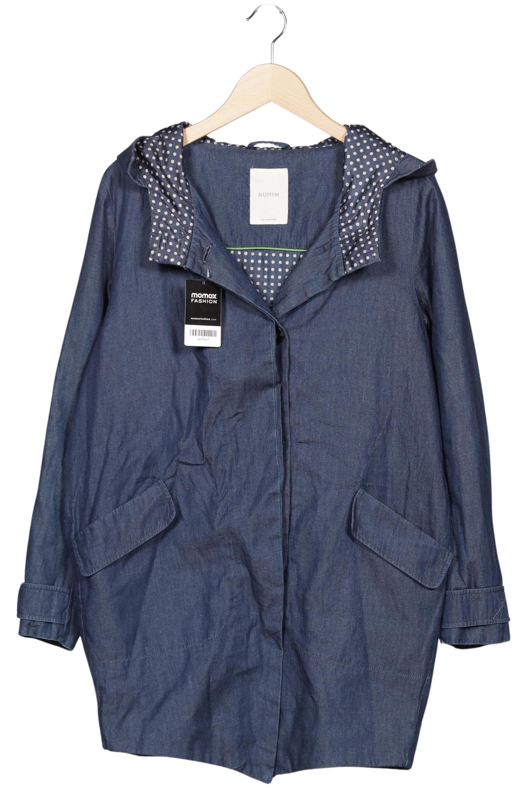 NÜMPH Jacket & Coat in S in Blue: front