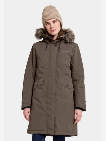 Didriksons Outdoorjas 'Erika' in Bruin: voorkant