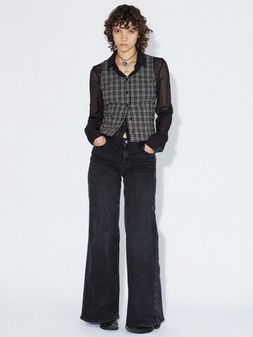 Dr. Denim Top 'Zola' in Zwart