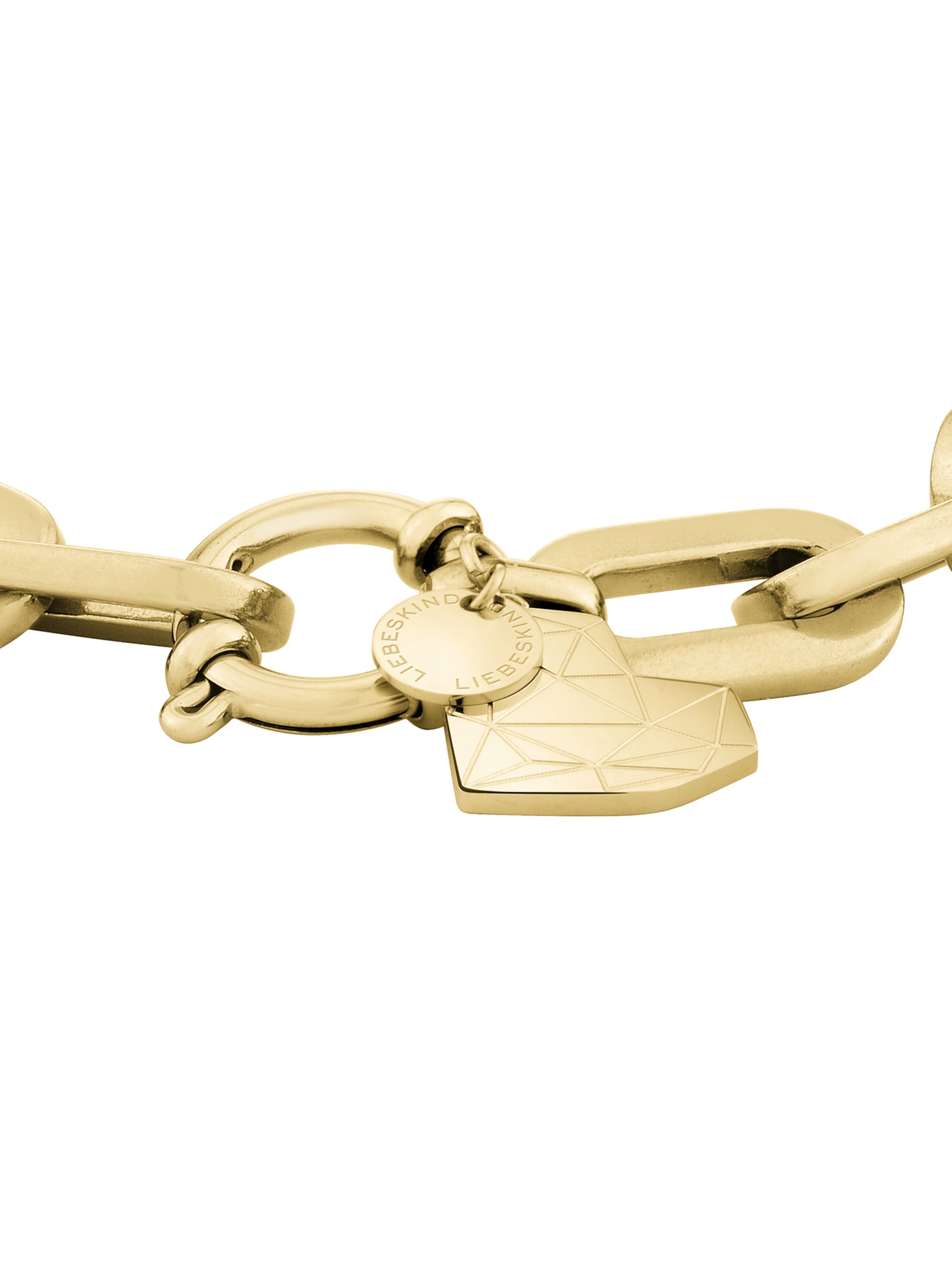 Liebeskind Berlin Armband 'Herz' in Goud