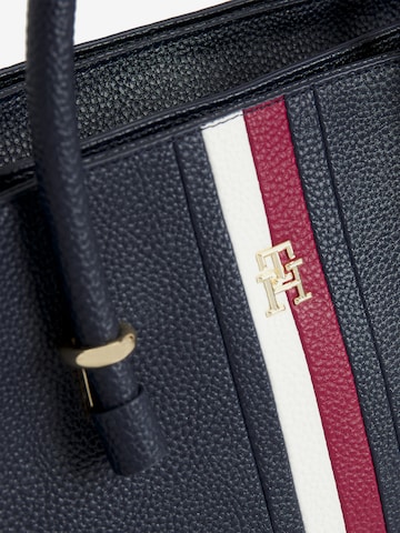 TOMMY HILFIGER Håndtaske 'Emblem' i blå