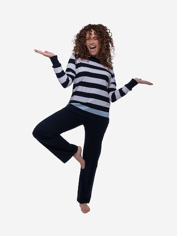 Ammann Pajama 'Night & Home' in Blue