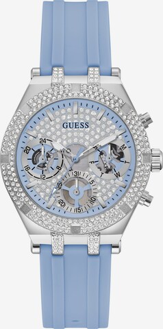 GUESS Analog Watch 'Heiress' in Blue: front
