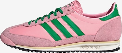 Sportbačiai be auliuko 'SL 72 OG' iš ADIDAS ORIGINALS, spalva – žalia / rožių spalva, Prekių apžvalga