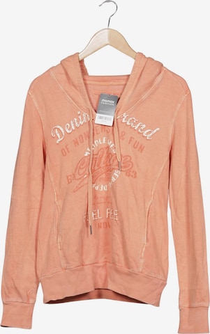 JETLAG Kapuzenpullover M in Orange: Vorderseite