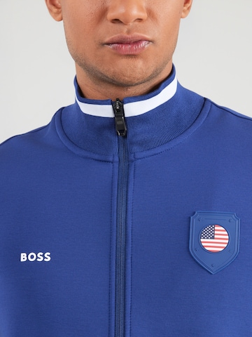 Veste de survêtement 'Lux Skaz' BOSS en bleu
